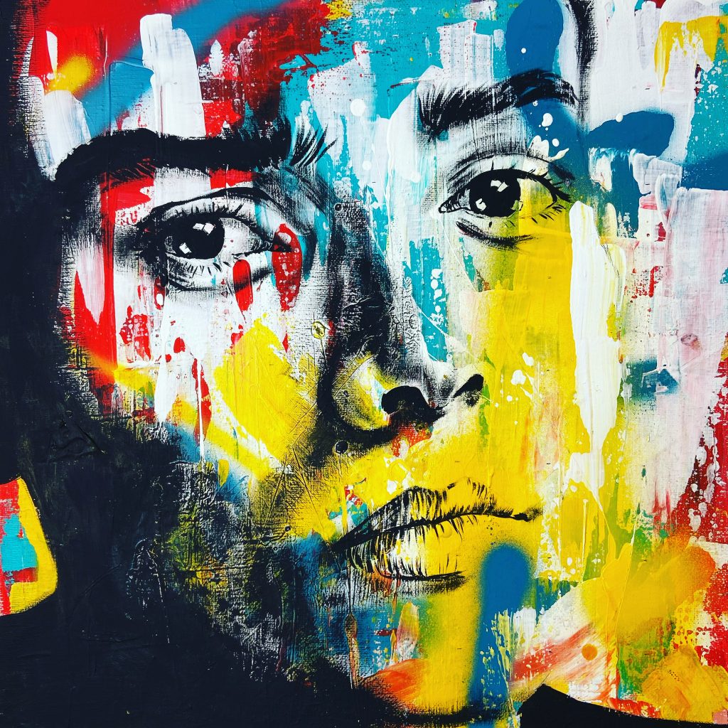Acrylmalerei Man #3 – 2020