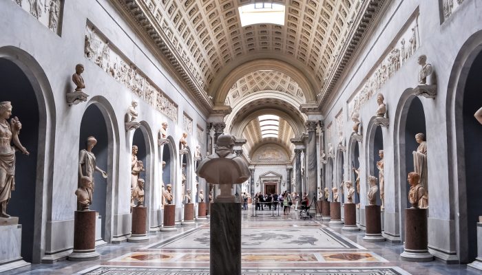 Interiors of Vatican museum
